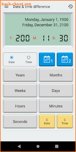 Date & time calculator + screenshot