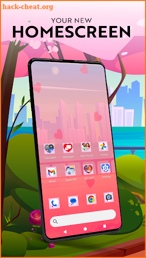 Date Puzzle Launcher App screenshot