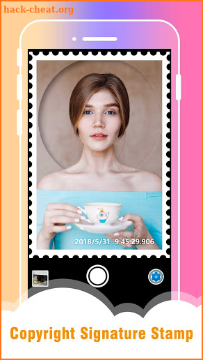 Date Stamp Camera: Auto add time and location screenshot