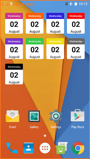 Date widget Pro screenshot