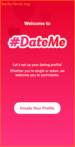 #DateMe – Laugh. Date. Experiment screenshot