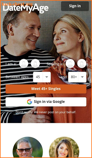 DateMyAge screenshot