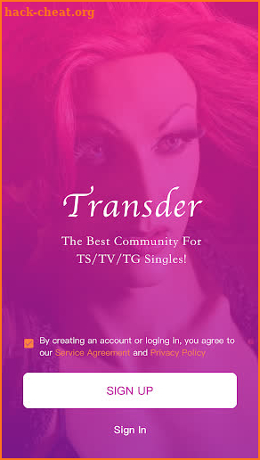 Dating & Chat with Transgender & Kinky - Transder screenshot