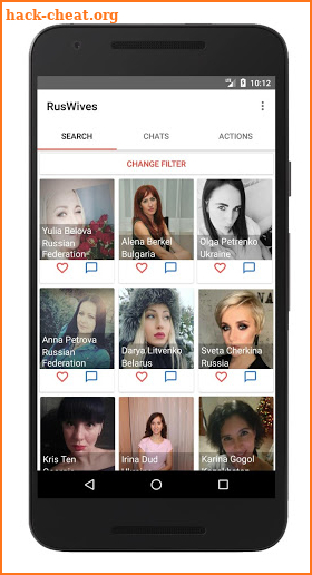 Dating App For Free - RusWives For Single Adults screenshot