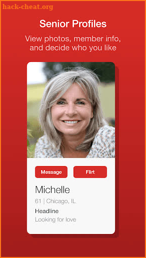 Dating for Seniors App - Meet Mature Singles screenshot