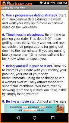Dating Guides For Men screenshot