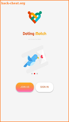 Dating Match App UI Design screenshot