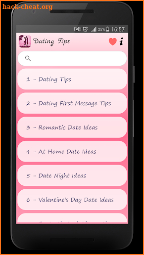 Dating Tips and Date Ideas screenshot