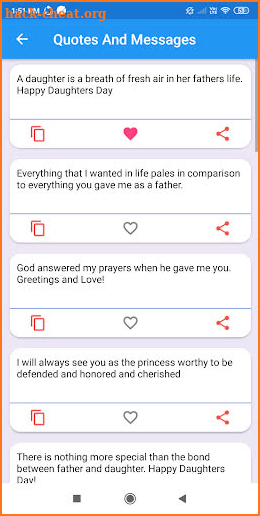 Daughter Day: Greeting, Wishes, Quotes, GIF screenshot