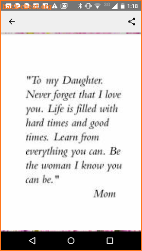 Daughter Quotes screenshot