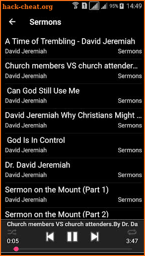 David Jeremiah's Sermons screenshot