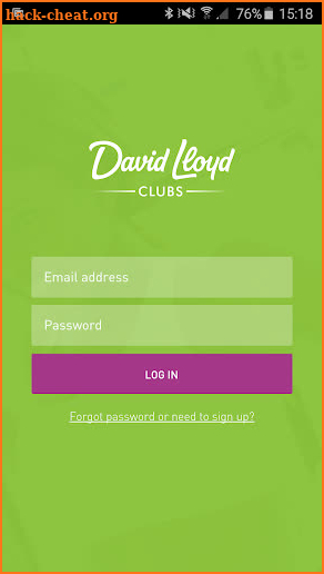 David Lloyd Clubs screenshot