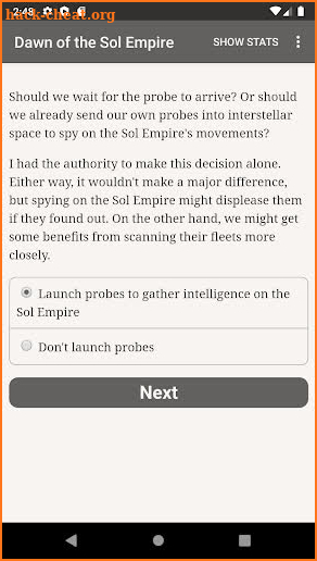 Dawn of the Sol Empire screenshot