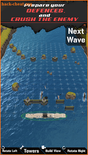 Dawn Uprising: Battle Ship Defense screenshot