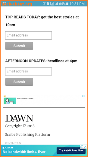 DAWN.COM - DAWN Epaper screenshot