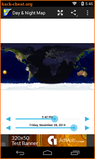 Day & Night Map screenshot
