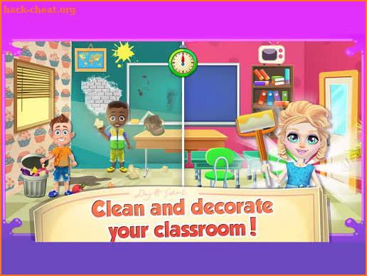 Day At School - Play My Teacher School Life Games screenshot