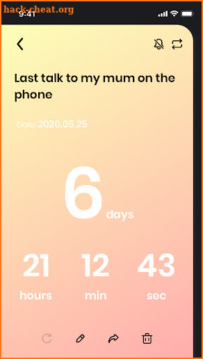 Day Count - countdown app & birthday reminder screenshot