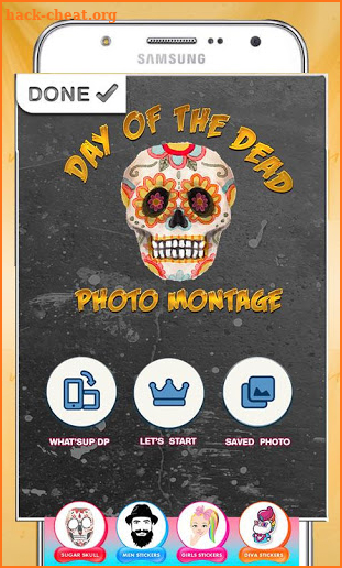 Day of the Dead 2018 Photo Editor screenshot