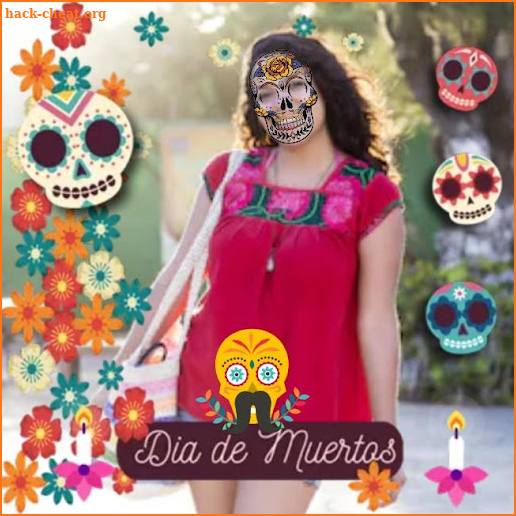 Day Of The Dead Photo Editor screenshot