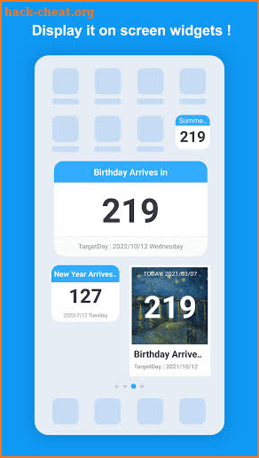 Day Timer - Day Countdown Widget & Date Calculator screenshot