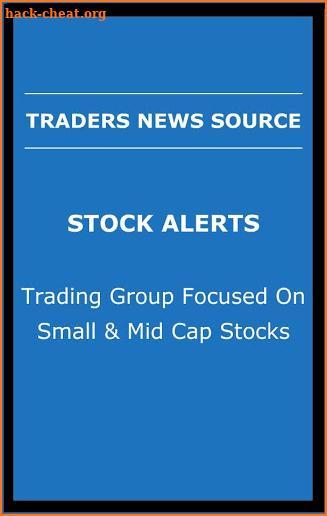 Day Trading Stock Alerts & Hot Stock Research screenshot
