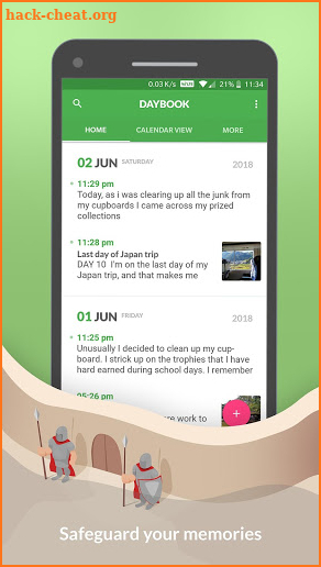 Daybook - Diary, Journal, Note screenshot