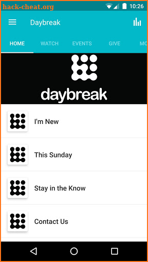 Daybreak_Church screenshot
