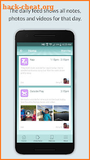 DaycareDailies - Baby tracker and daily sheet screenshot