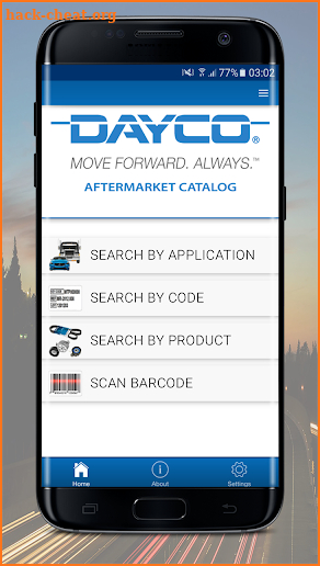 Dayco Catalog screenshot