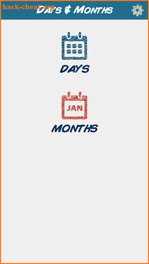 Days & Months Flashcards screenshot
