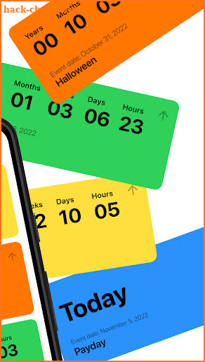 Days Counter. Event Tracker screenshot