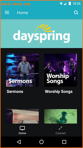 Dayspring Baptist Church screenshot