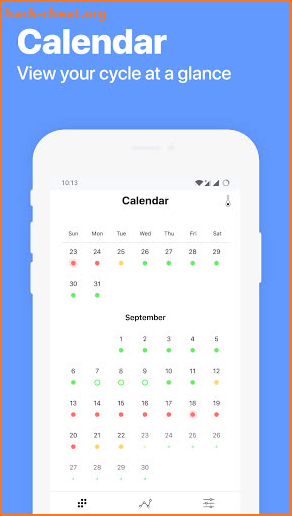 DaysyDay: Cycle Calendar screenshot