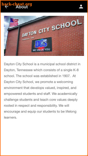 Dayton City School Tennessee screenshot