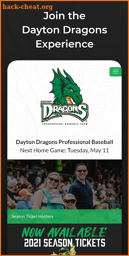 Dayton Dragons screenshot