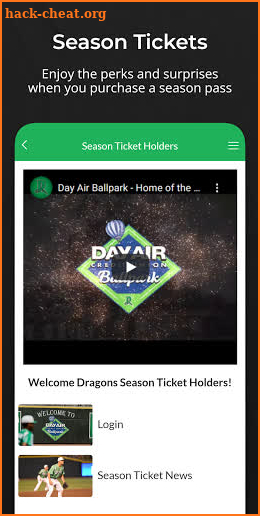 Dayton Dragons screenshot