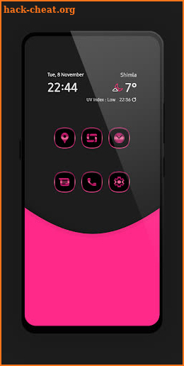 Dazzling Pink Icon Pack screenshot