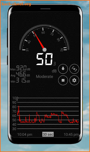 dB Meter - Free Sound Measuring App screenshot