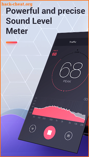dB Meter - measure sound & noise level in Decibel screenshot