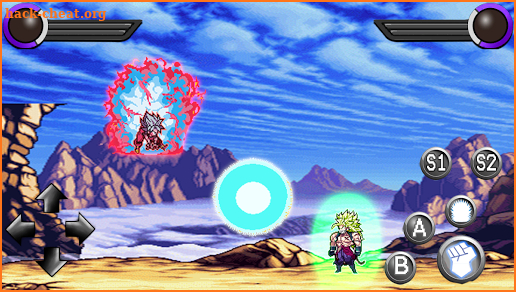 db Super warrior battle screenshot