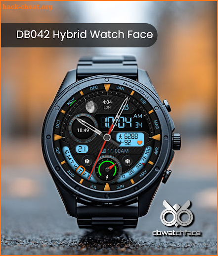 DB042 Hybrid Watch Face screenshot