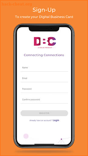 DBC - Digital Business Card screenshot