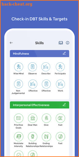 DBT Coach: (Dialectical Behavior Therapy app) screenshot