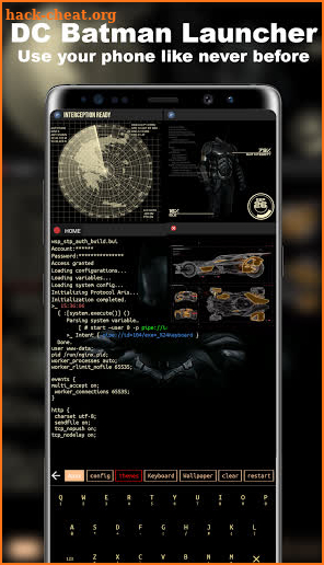 DC Bat Launcher screenshot