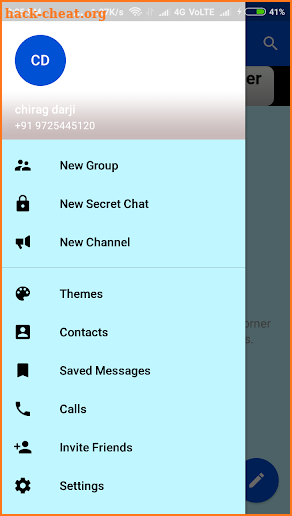 DC Chat screenshot
