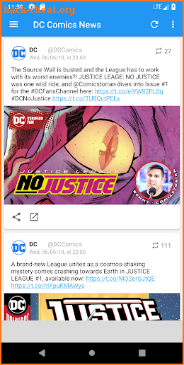 DC Comics News screenshot