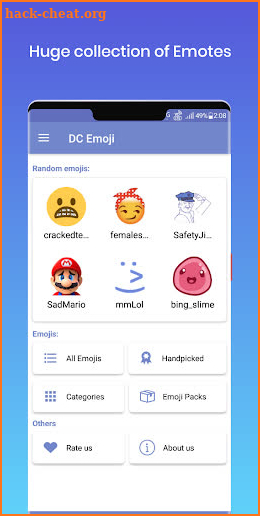 DC Emoji Pro - Emojis for Discord & Slack screenshot