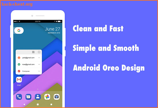 DC Launcher - Android Oreo Style, Fast & Simple screenshot