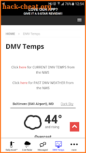 DC MD VA Weather - Local 4cast screenshot